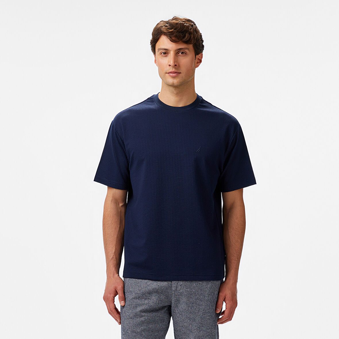 Nautica Erkek Lacivert Comfort Fit T-Shirt