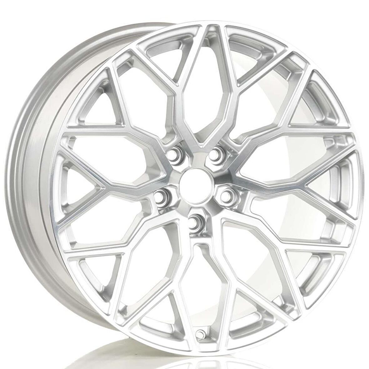 EMR-A319-08 9.5x19"-5x112 ET40 73.1 Sılver Diamond Jant (4 Adet)