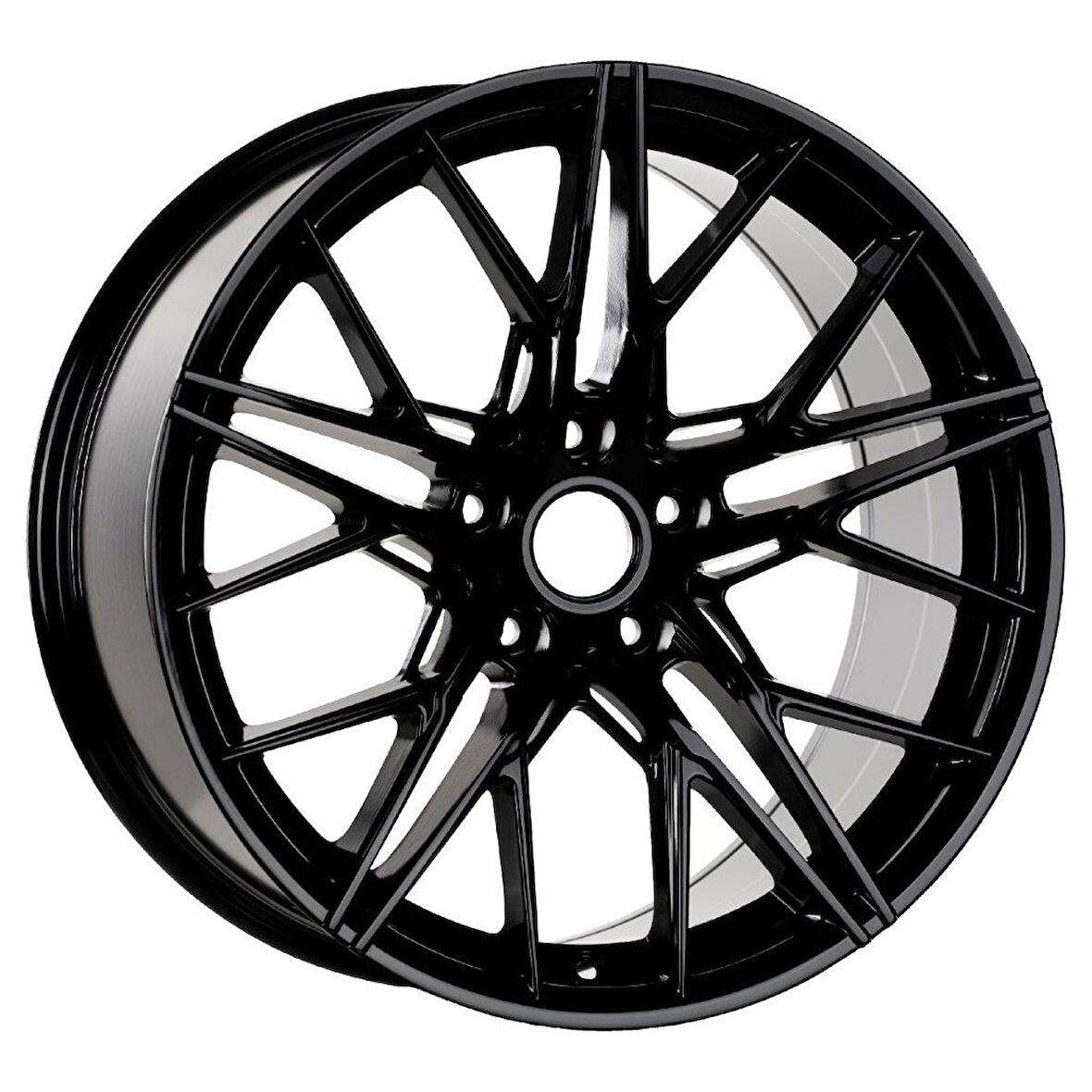 EMR-O11-06 9.5x19-5x114.3 ET38 73.1 GLOSS BLACK PAINTED Jant (4 Adet)