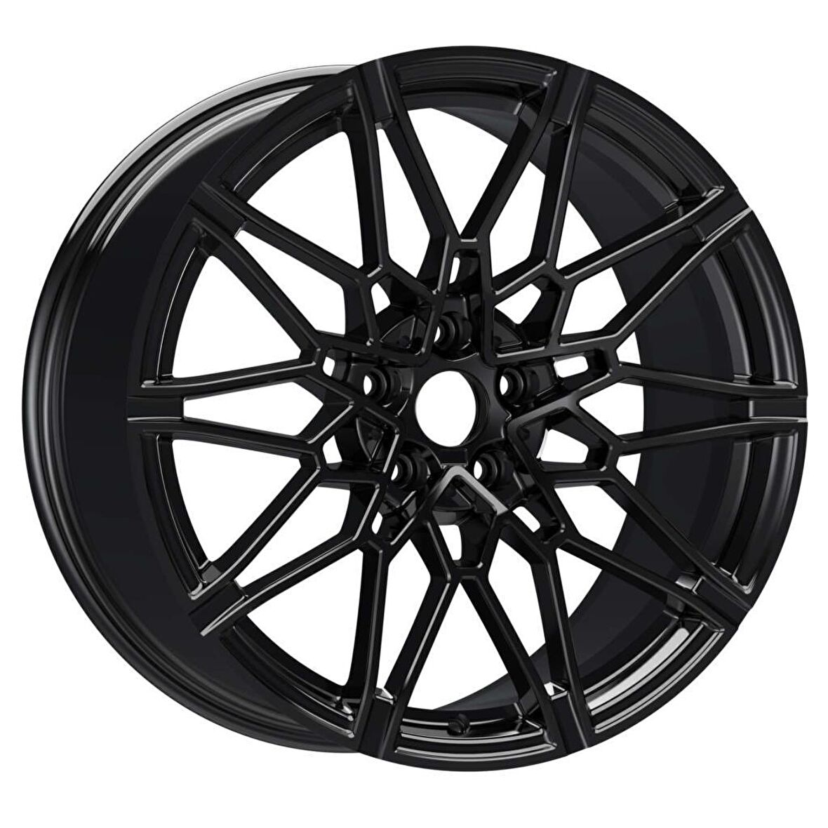EMR-A339-03 9.5x19"-5x112 ET40 66.6 Black Jant (4 Adet)