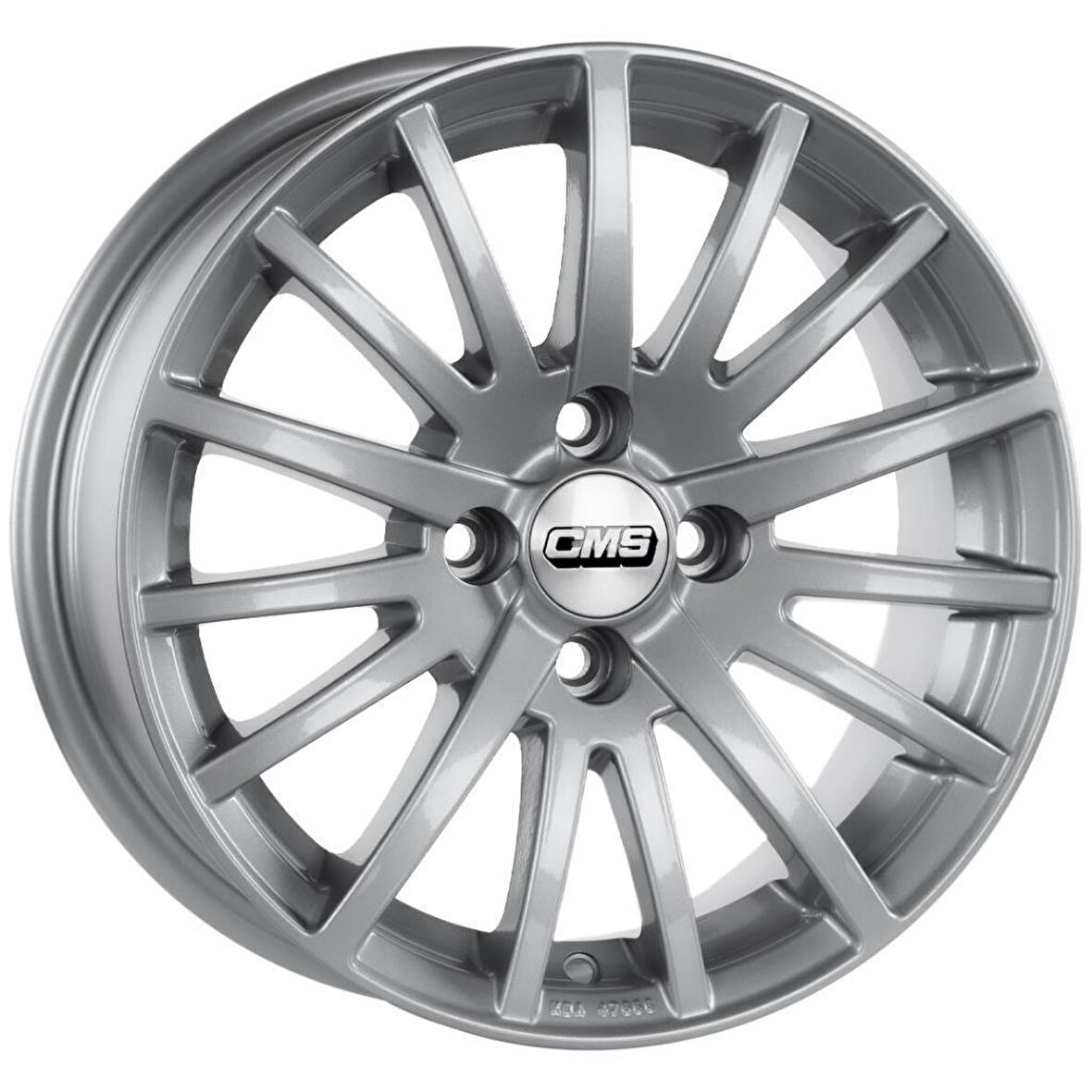 CMS-465-05 6.5x15"-4x108 ET15 65.1 Racing Silver Jant (4 Adet)
