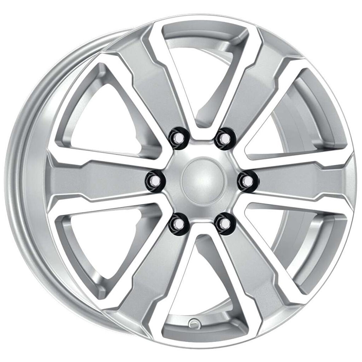 EMR-DY1226-22 7.0x16"-6x130 ET50 84.1 Silver Diamond Jant (4 Adet)