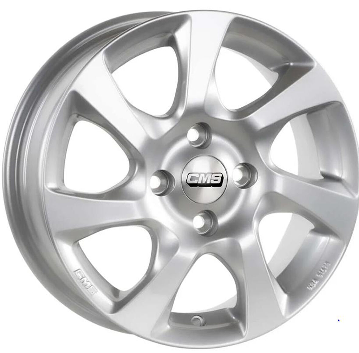 CMS-1060-09 6.5x16" -5x108 ET47 65.1 Silver Jant (4 Adet)
