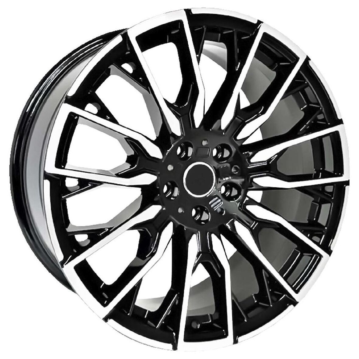 EMR-A364-01 8.5x19"-5x112 ET30 66.6 Black Diamond Jant (4 Adet)