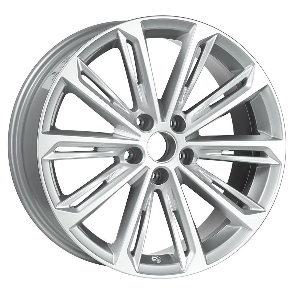 EMR-S1002-01 8.0x18" -5x112 ET35 57.1 Silver Jant (4 Adet)