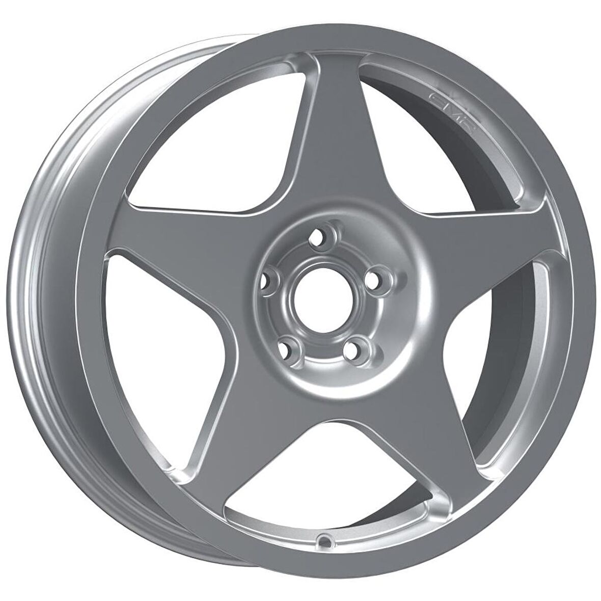 EMR-DY1327-30 7.0x17" -4x108 ET35 63.4 Silver Jant (4 Adet)