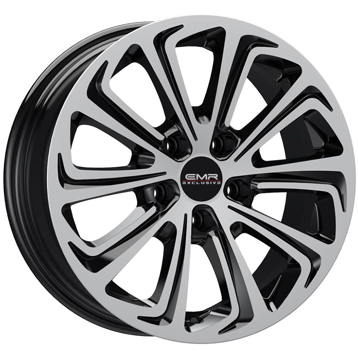 EMR-G690-89 7.0x16" -4x108 ET35 63.4 Black Diamond Jant (4 Adet)