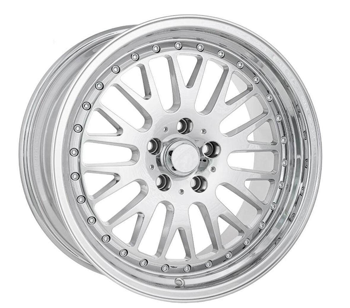 EMR-L215-09 8.0x17" -4x100 ET35 73,1 Chrome Jant (4 Adet)