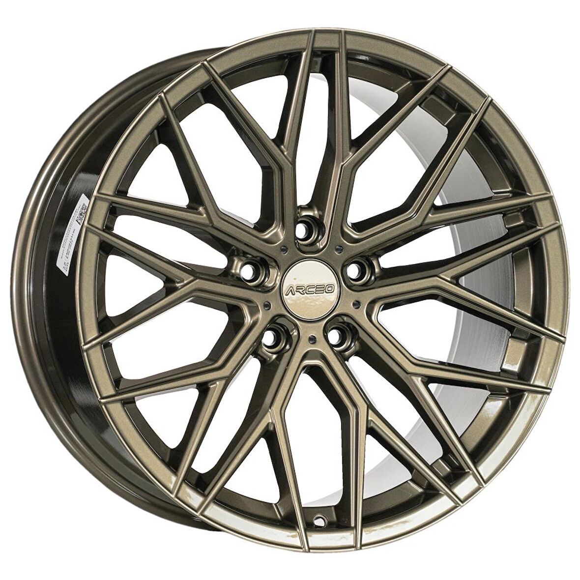 ARC-G6941-48 10.5x21" -5x114.3 ET45 73.1 Gloss Bronze VALENCİA Jant (4 Adet)