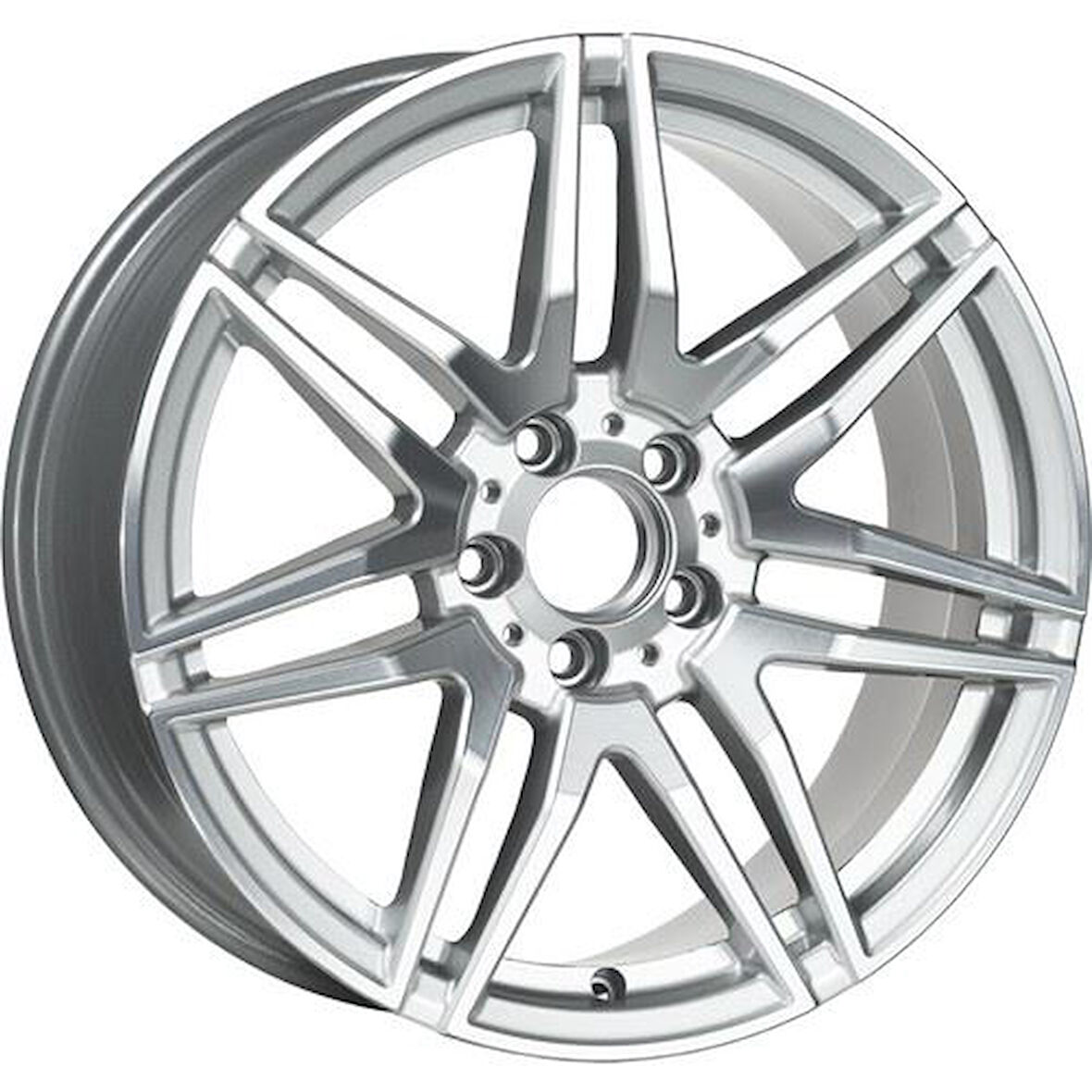 EMR-A397-04 8.0x18" -5x112 ET45 66.6 Silver Jant (4 Adet)