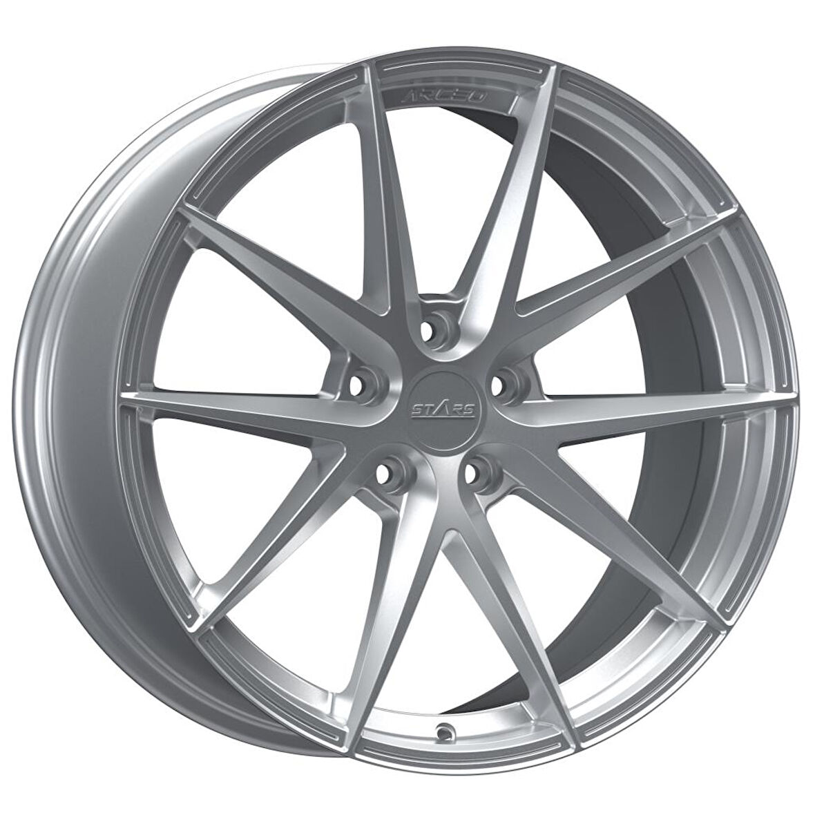 ARC-ASW04 8520-40 8.5x20" -5x112 ET42 66.6 Full Silver Jant (4 Adet)