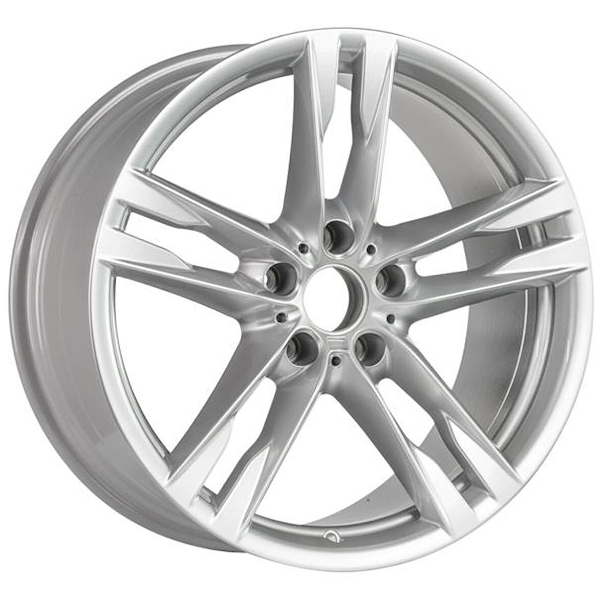 EMR-S1007-01 9.5x19" -5x120 ET37 72.6 Silver Gloss Jant (4 Adet)