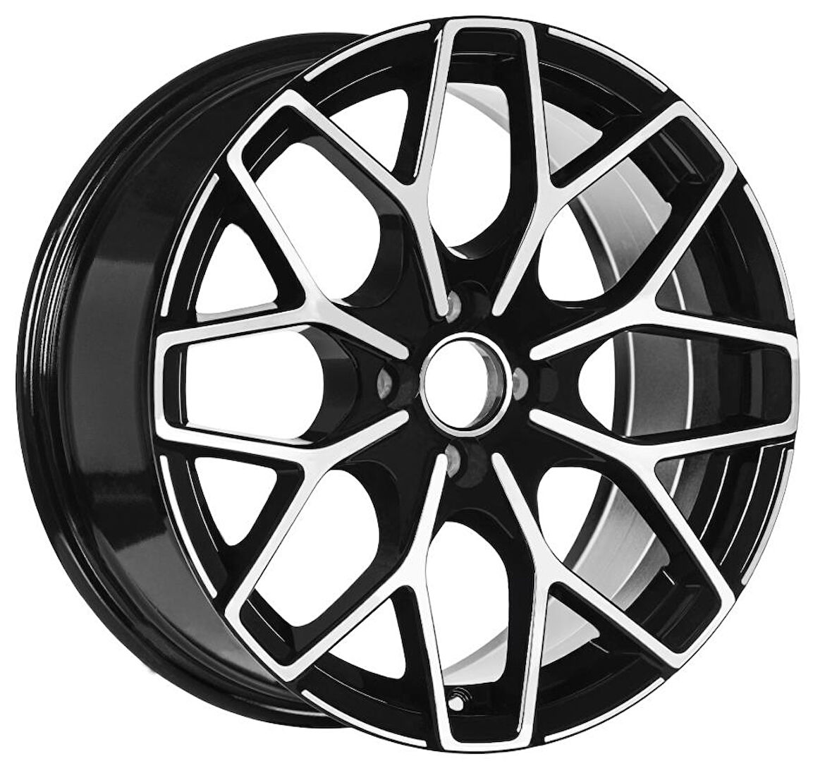 EMR-S1038-12 7.5x17" -4x100 ET35 73.1 Black Diamond Jant (4 Adet)