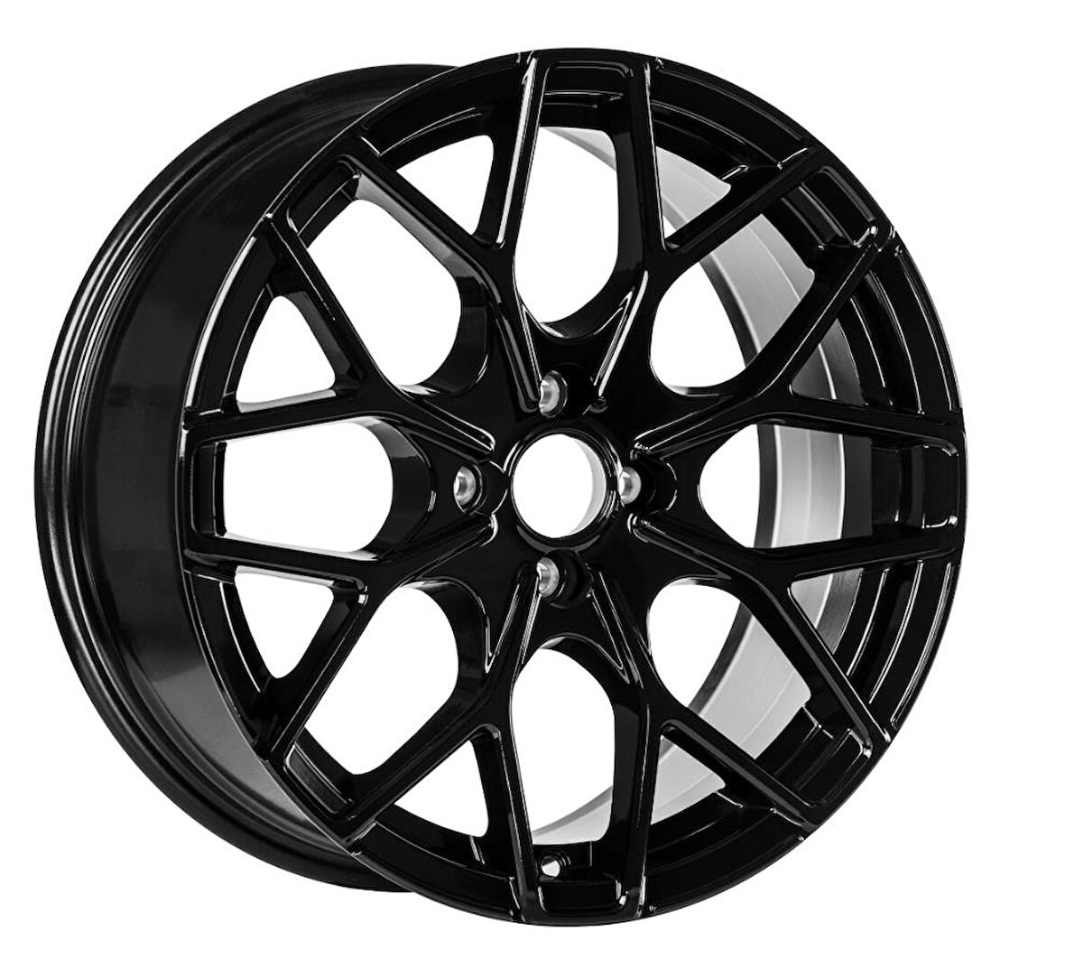 EMR-S1038-17 7.5x17" -4x108 ET35 63.4 Black Diamond Jant (4 Adet)