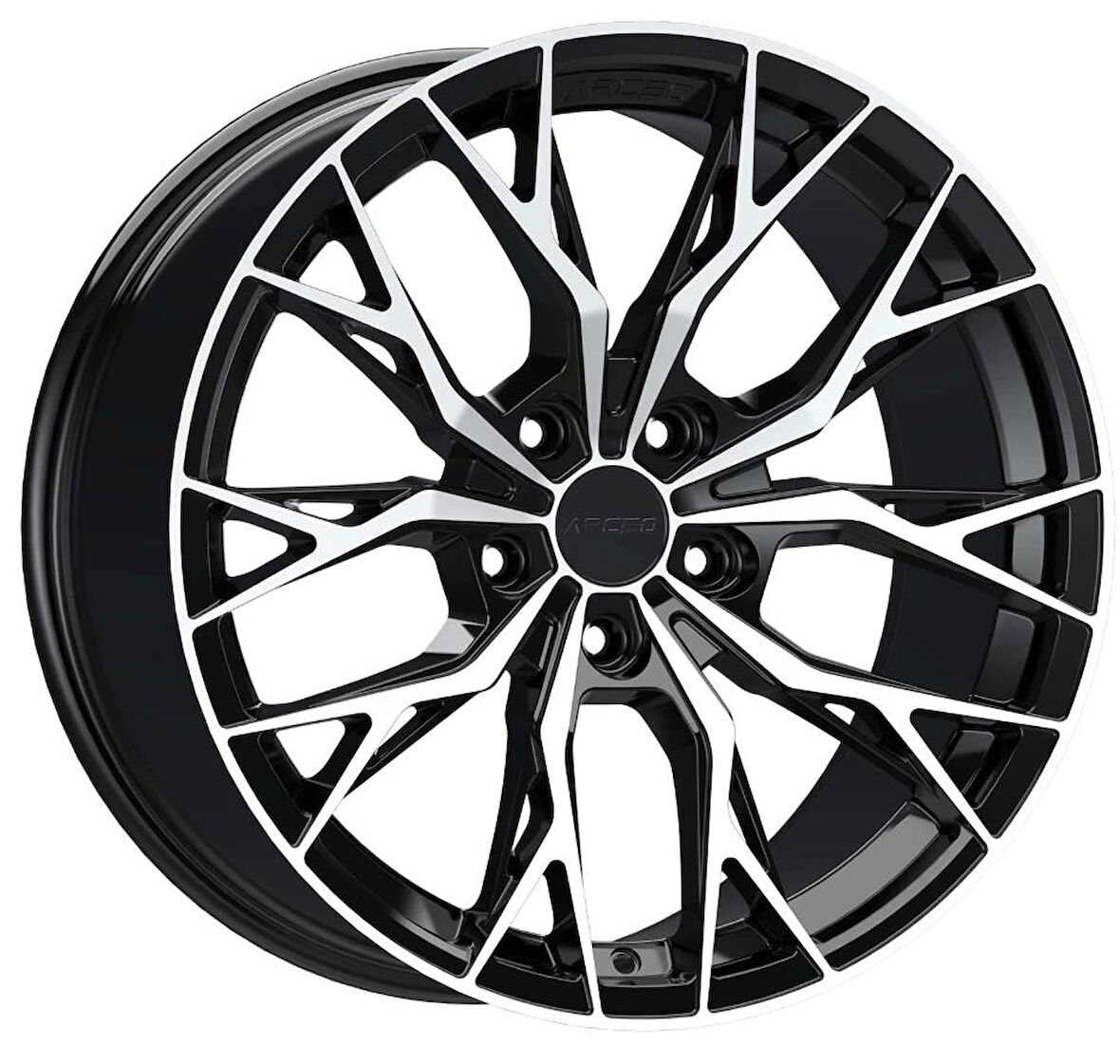 ARC-G6928-74 8.0x18" -5x120 ET45 72.6 Black Diamond Jant (4 Adet)