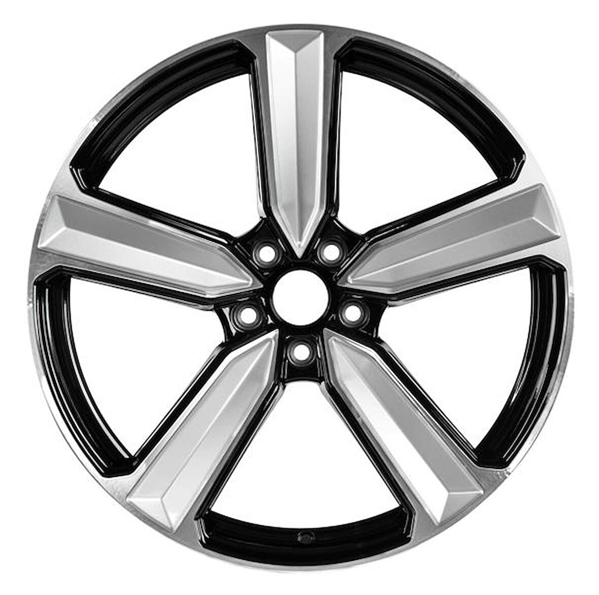 EMR-S1027-02 9.0x20" -5x112 ET35 66.45 Deep Black Silver Diamond Jant (4 Adet)