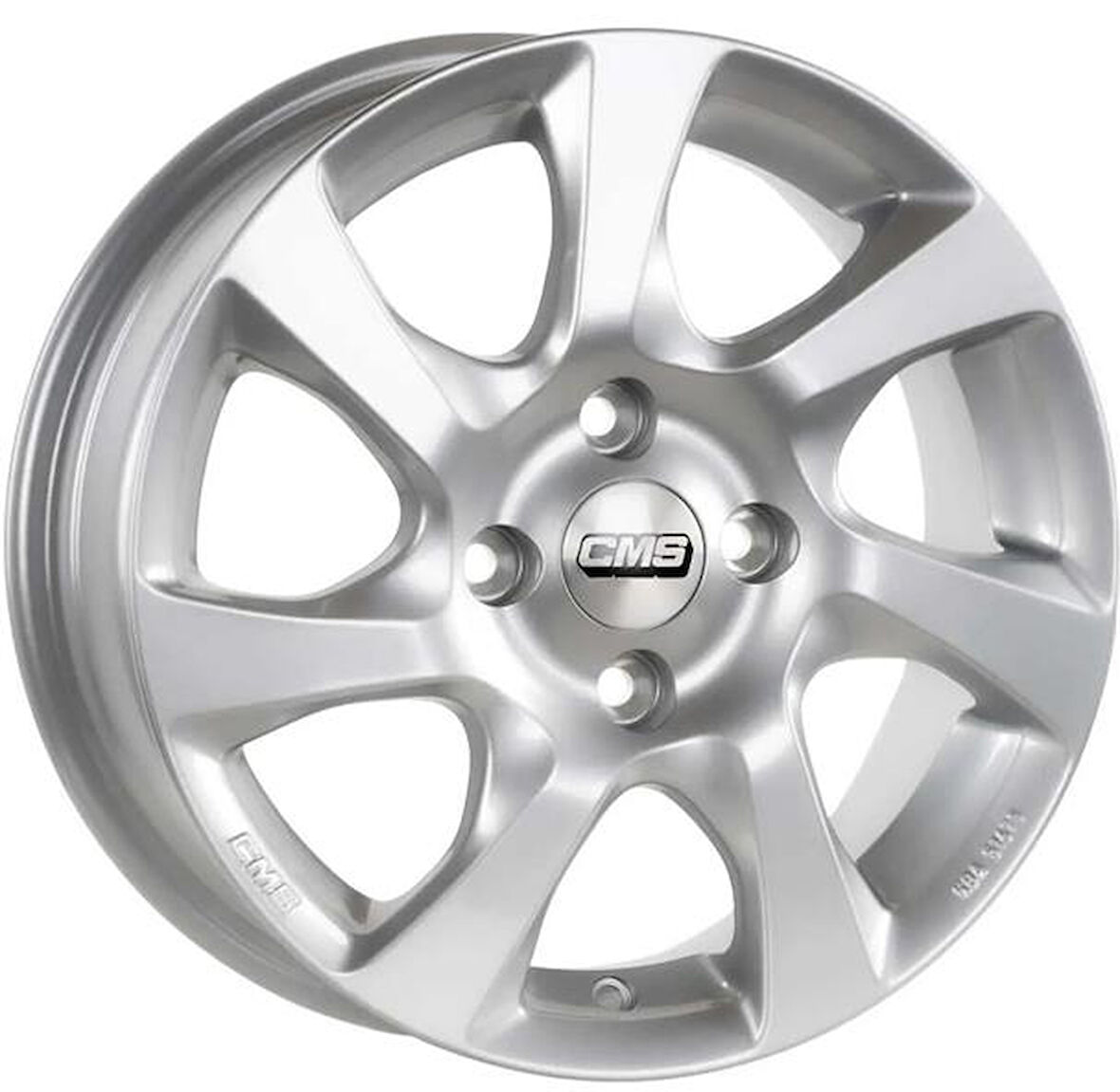CMS-1060-17 6.5x16" -5x114.3 ET50 63.4 Silver Jant (4 Adet)