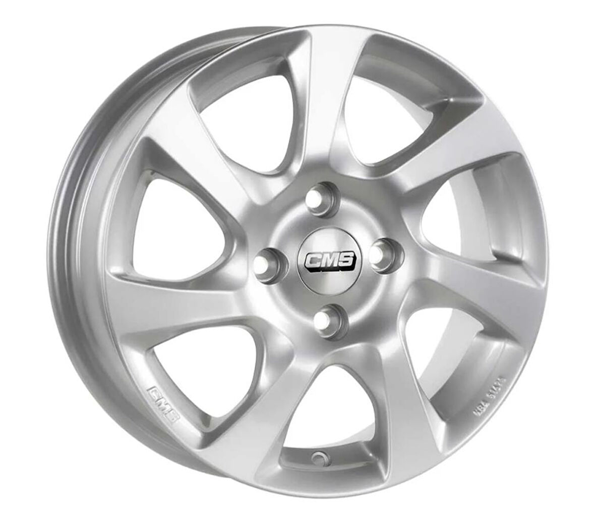 CMS-1060-19 6.5x16" -5x112 ET46 57.1 Silver Jant (4 Adet)