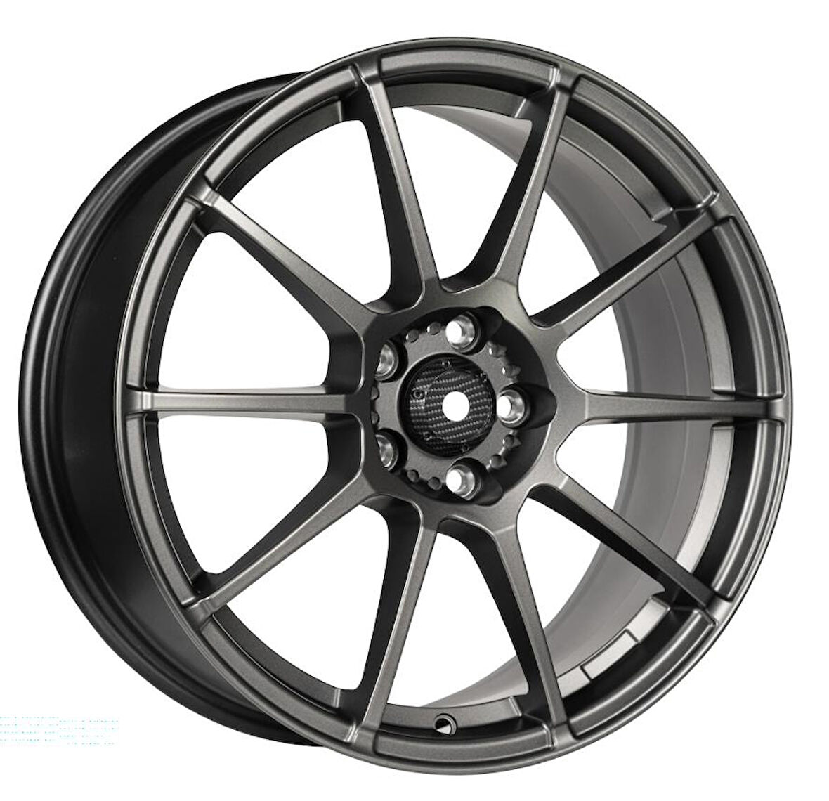 EMR-S1042-168 8.0x18" -5x100 ET45 67.1 Matt Gun Metal Jant (4 Adet)