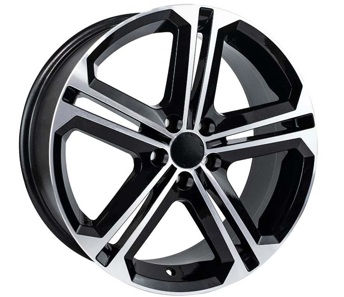 EMR-W7614-06 6.5x16" -5x112 ET35 57.1 Deep Black Diamond Gloss Jant (4 Adet)