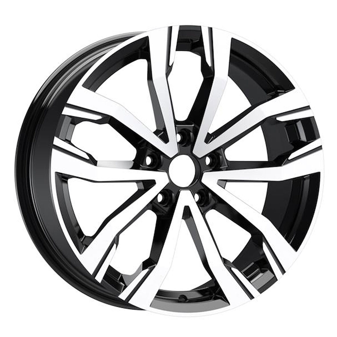 EMR-S1053-01 7.5x17" -4x100 ET40 60.1 Black Diamond Jant (4 Adet)