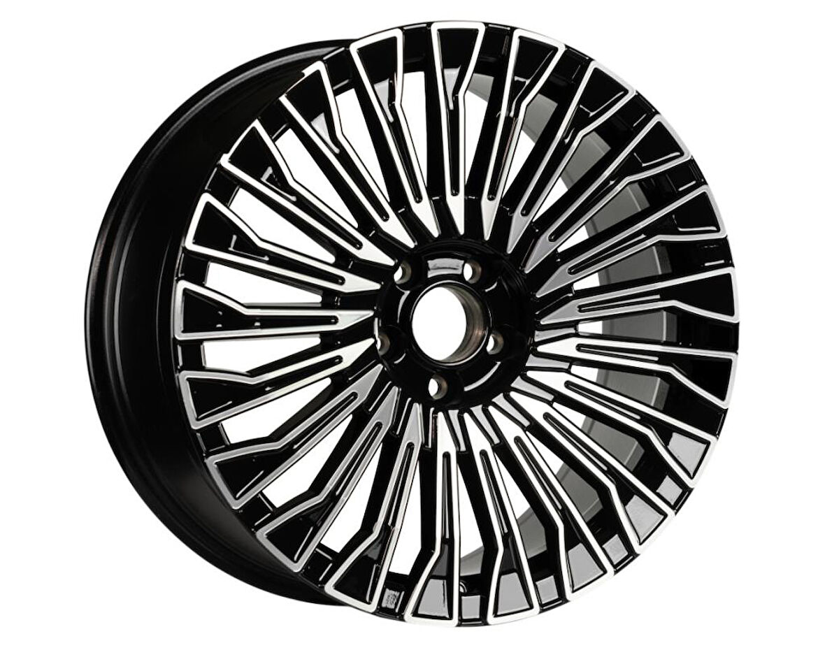 9.0*18-5*112 ET48 66.6  Deep Black Diamond Gloss