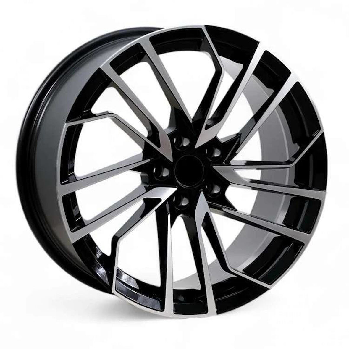 EMR-W7936-01 9.0x19" -5x112 ET35 66.45 Deep Black Diamond Gloss Jant (4 Adet) 