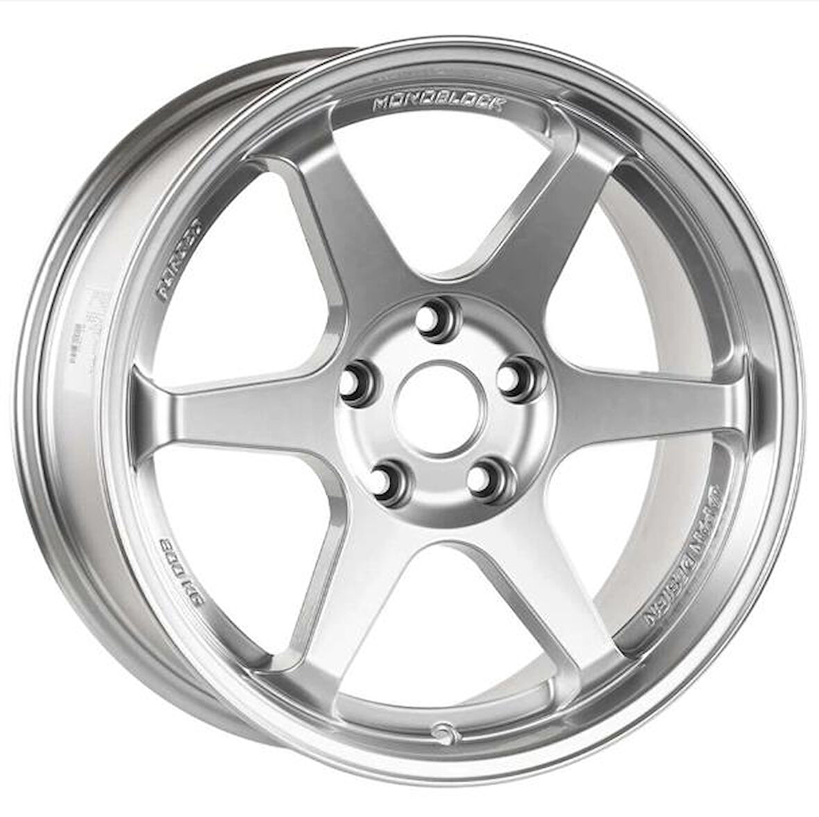 EMR-S1033-19 7.5x17" -5x114.3 ET35 57.1 Silver Gloss Jant (4 Adet)