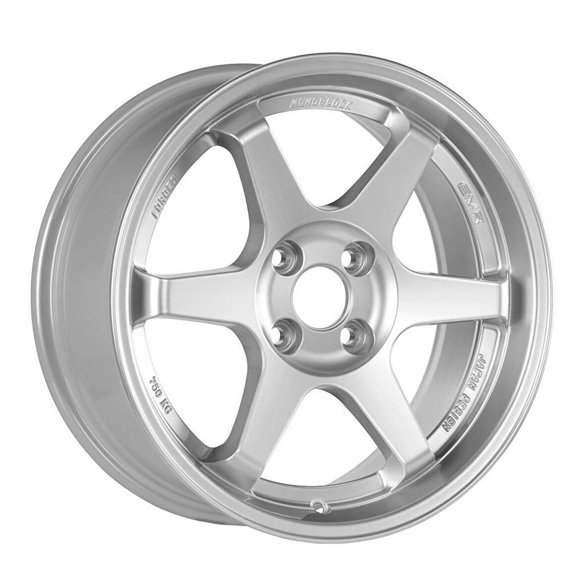 EMR-S1033-20 7.5x17" -4x100 ET35 73.1 Silver Jant (4 Adet)