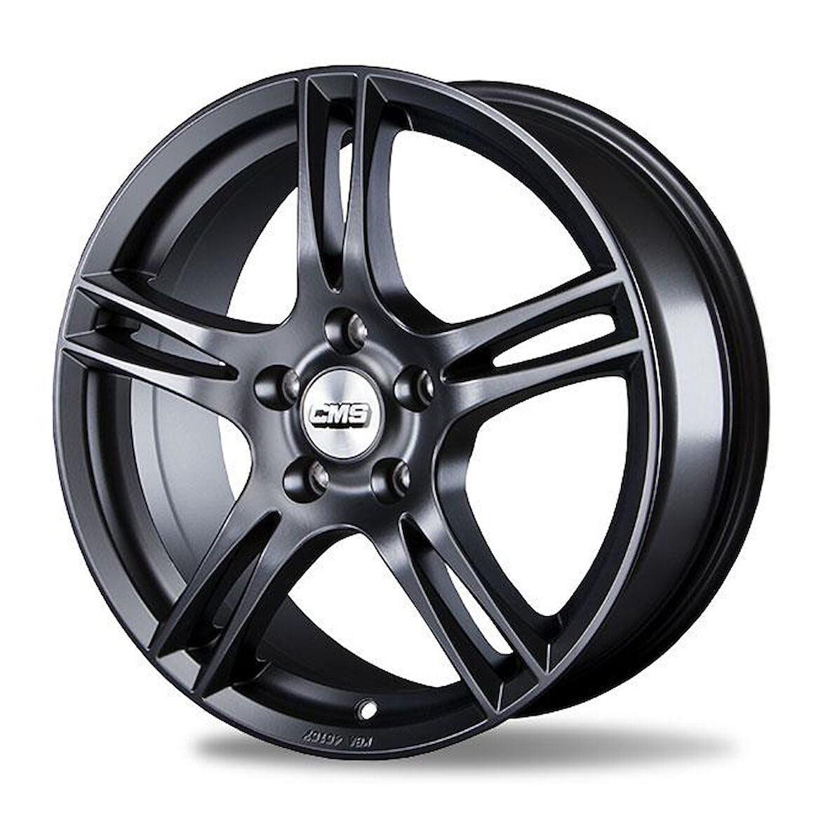 CMS-352-10 7.0x16" -5x100 ET41 57.1 Complete Matt Black Jant (4 Adet)