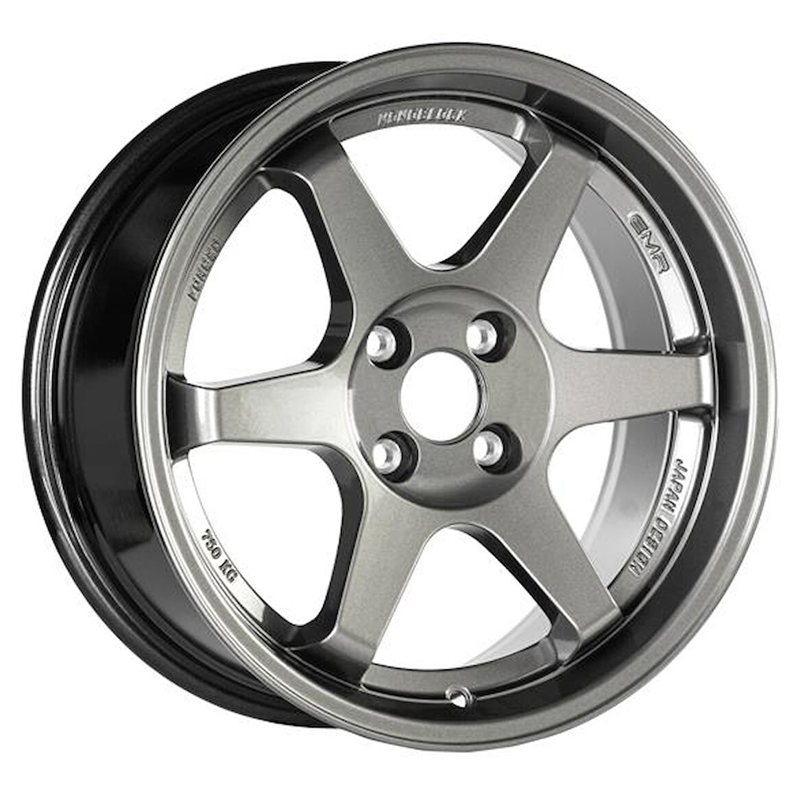 EMR-S1033-21 7.5x17" -5x100 ET35 57.1 Gun Metal Jant (4 Adet)