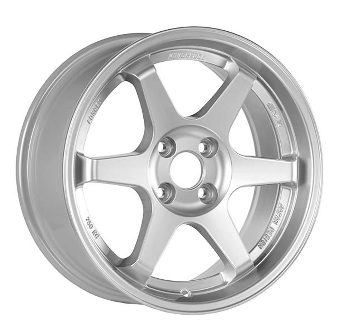 EMR-S1034-13 7.0x16" -5x114.3 ET35 73.1 Silver Gloss Jant (4 Adet)