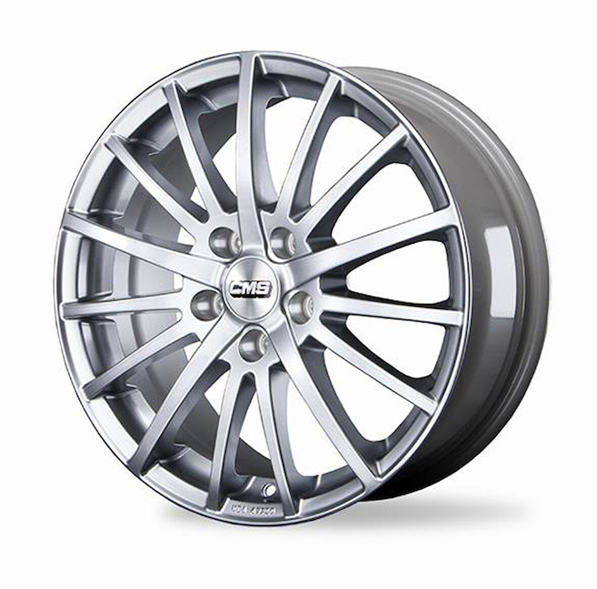 CMS-466-16 6.5x16" -5x112 ET35 57.1 Diamond Matt Black Jant (4 Adet)