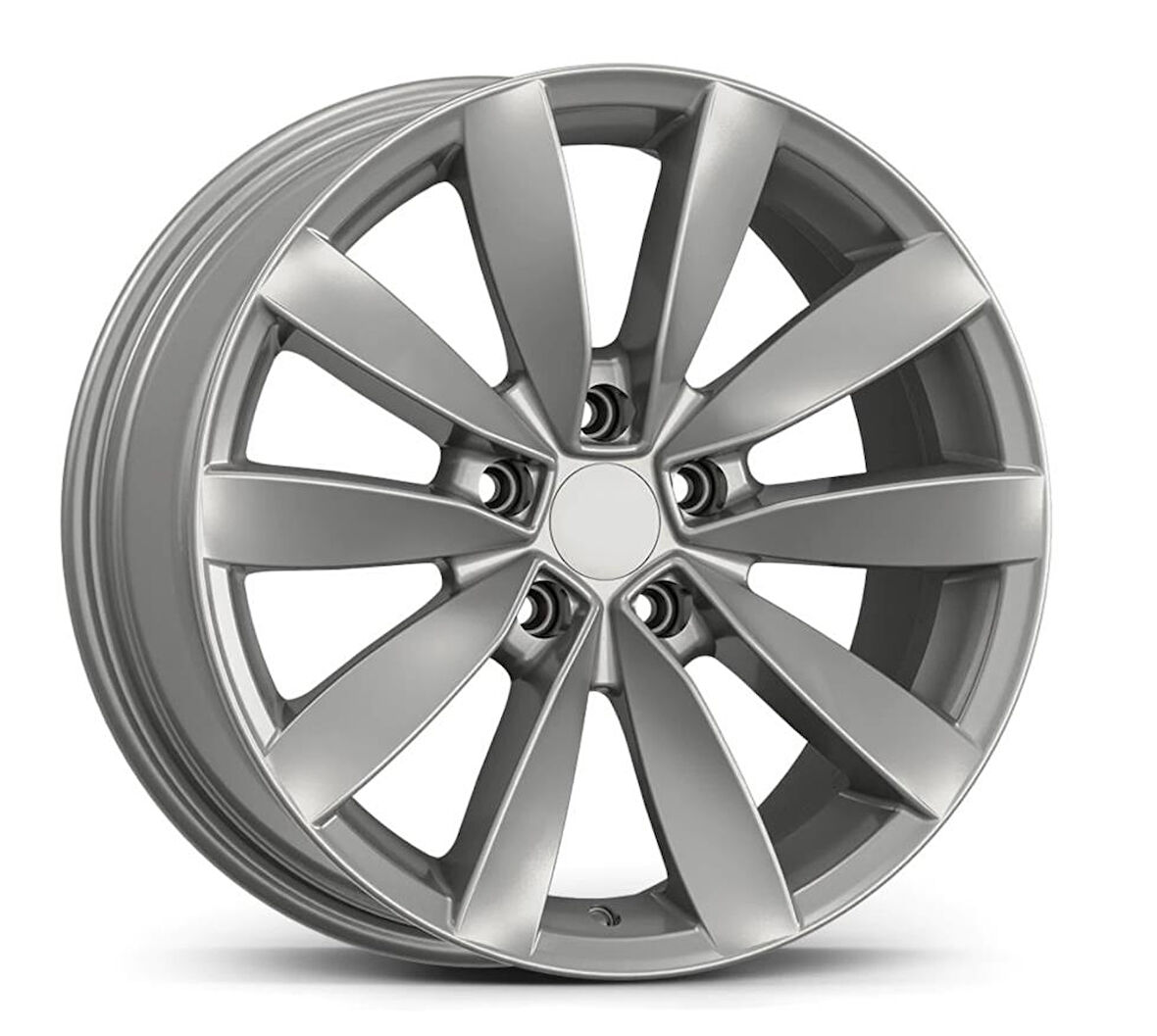 EMR-F17271-01 7.5x17" -5x112 ET35 57,1 Full Silver Jant (4 Adet)