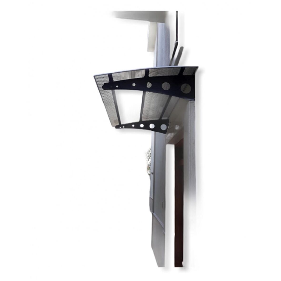 Metal Taşıyıcılı Kapı Üstü Pratik Sundurma 190x80 cm Md1