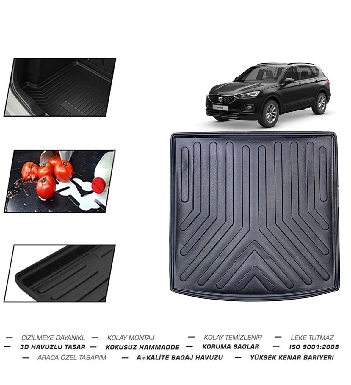 Seat Tarraco 5 Koltuk 2025 Model Bagaj Havuzu