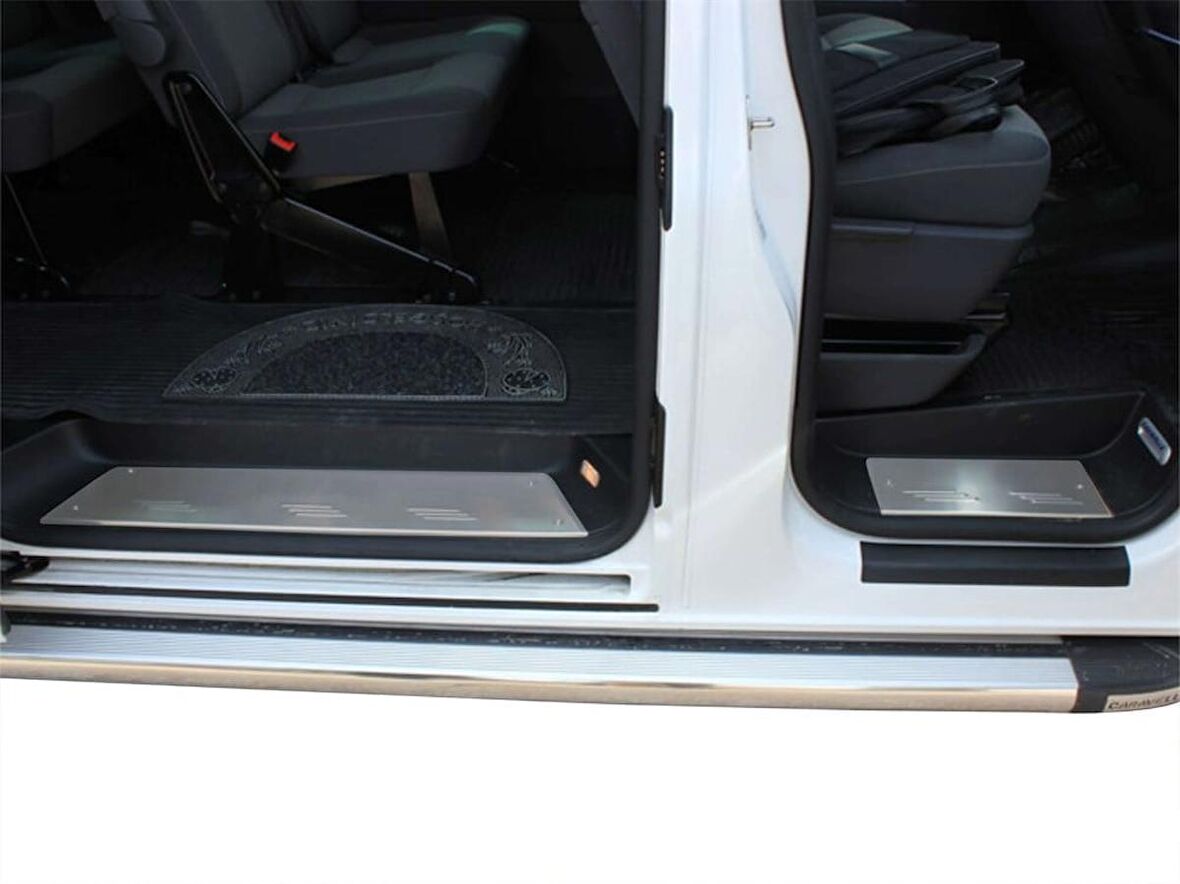 VW Multivan T5.5 Kapı Eşiği 4 Prç Krom 2010 ve Sonras