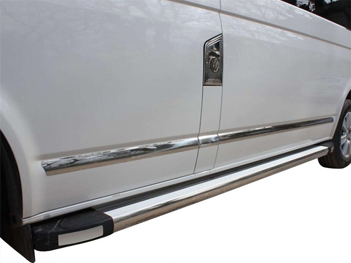VW Transporter T5.5 Yan Kapı Çıtası 7 Prç Krom (U.Ş) 2010-2015