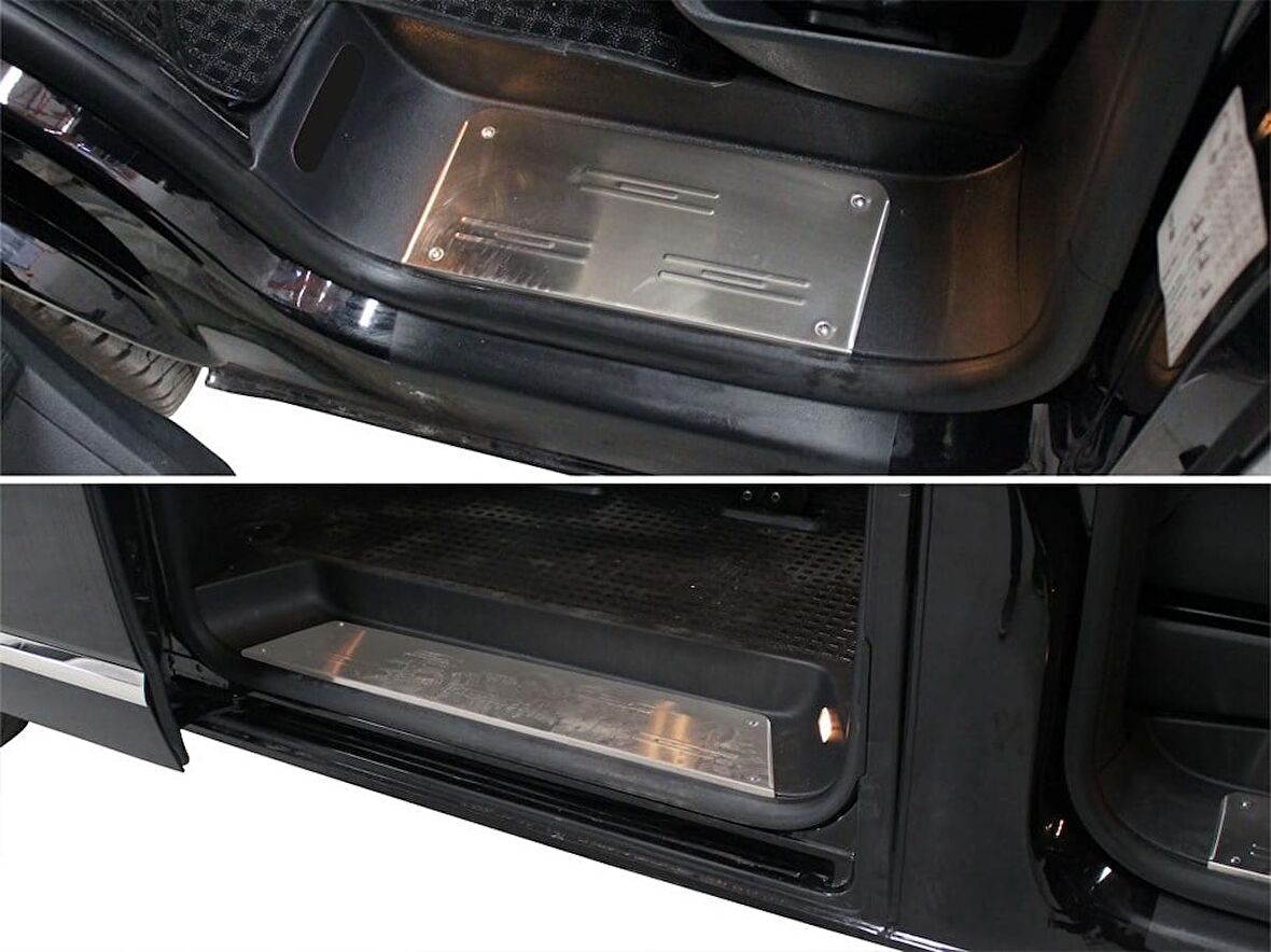 VW Caravelle T6 Kapı Eşiği 3 Prç Krom 2015 ve Sonrası