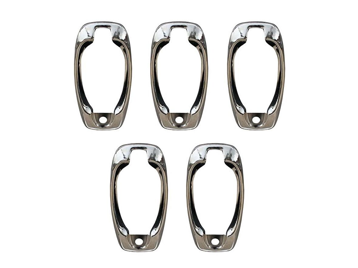 Fiat Fiorino Kapı Kolu Çerçevesi 5 Prç Krom 2008 ve Sonrası