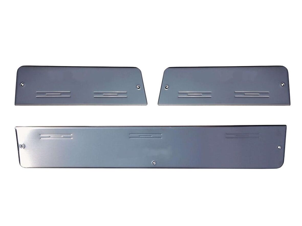 Ford Transit 6 Kapı Eşiği 3 Prç Krom 2006-2013