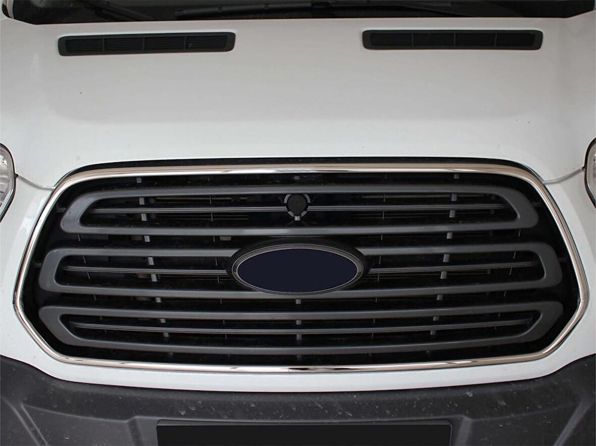Ford Transit 7 Ön Panjur Çerçevesi 2 Prç Krom 2014 ve Sonrası