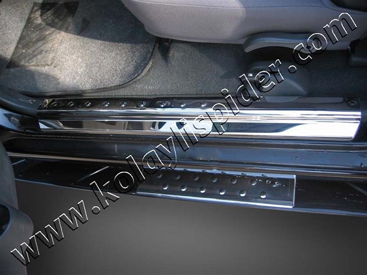 Isuzu D-Max 1 Kapı Eşiği 4 Prç Krom 2003-2011