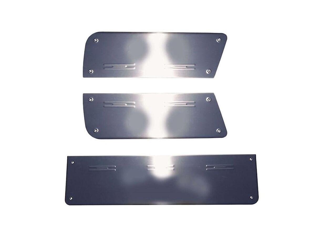 Mercedes Sprinter W906 NCV3 Kapı Eşiği 3 Prç Krom 2006 ve Sonrası