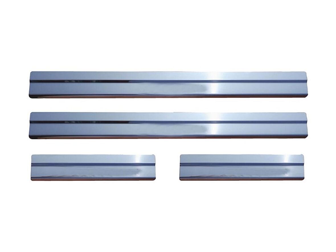 Nissan Navara Kapı Eşiğ 4 Prç Krom 2016 ve Sonrası