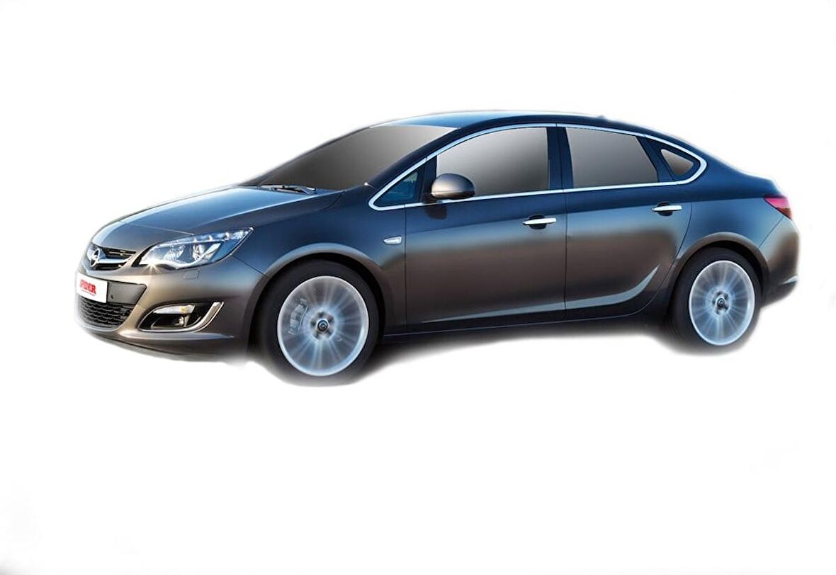 Opel Astra J SD Cam Çerçevesi 12 Prç Krom (Geniş) 2010 ve Sonrası