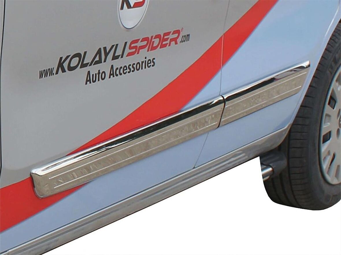 Peugeot Bipper Yan Kapı Çıtası 4 Prç Krom 2008 ve Sonrası