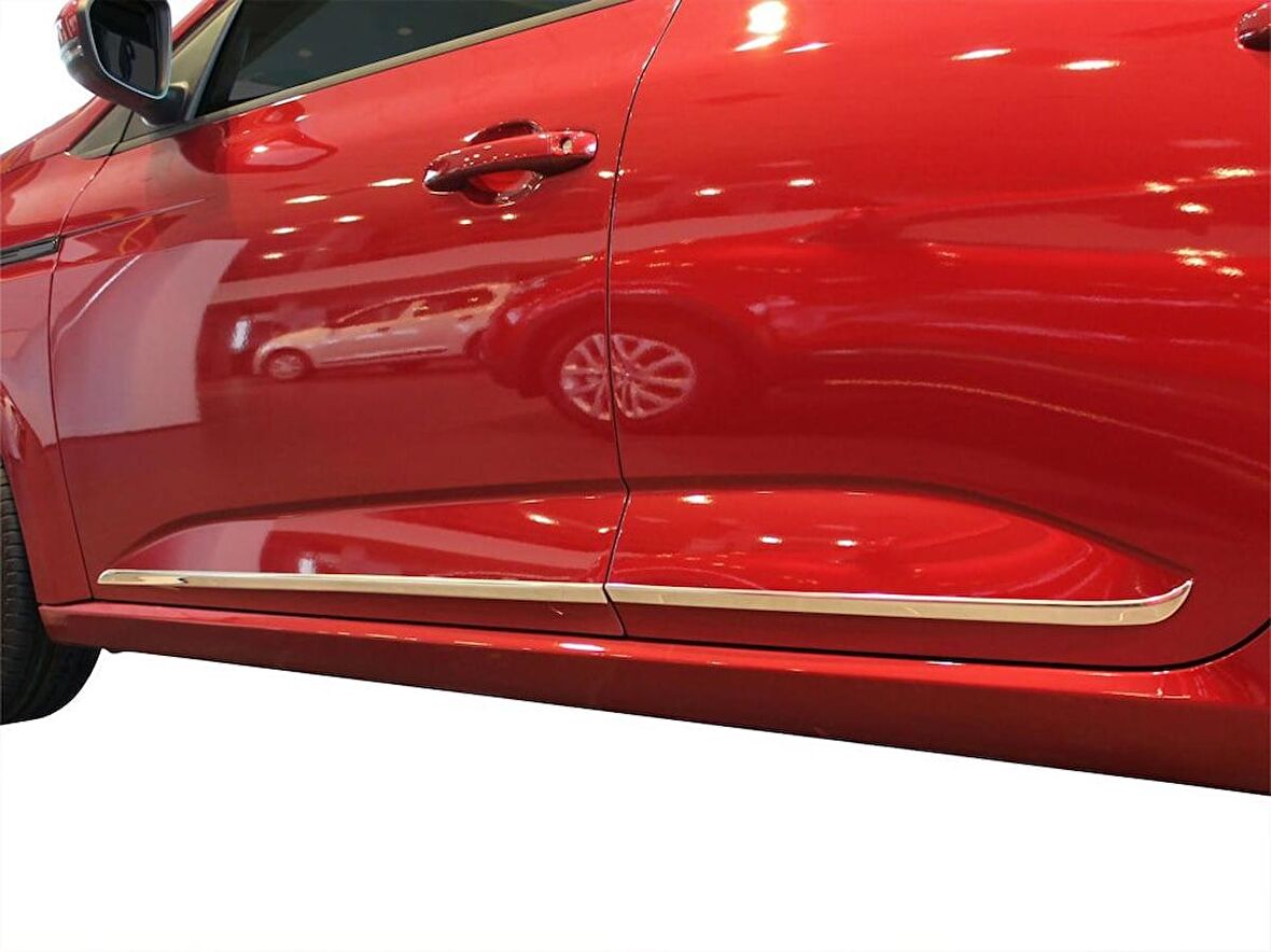Renault Megane 4 SD Yan Kapı Çıtası 4 Prç Krom 2017 ve Sonrası