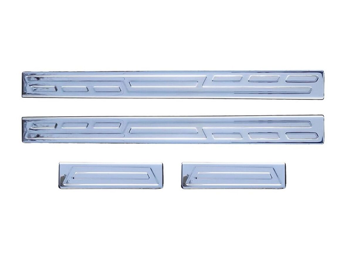 Fiat Egea Kapı Eşiği 4 Prç Krom 2015 ve Sonrası