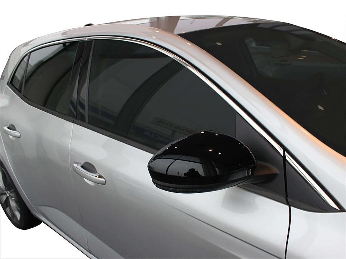 Renault Megane 4 HB Cam Üst Çıtası 6 Prç Krom 2017 ve Sonrası